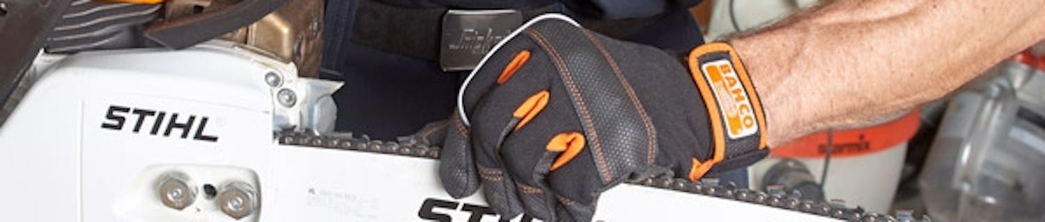 Slibning af kædesav Slibning af kædesav